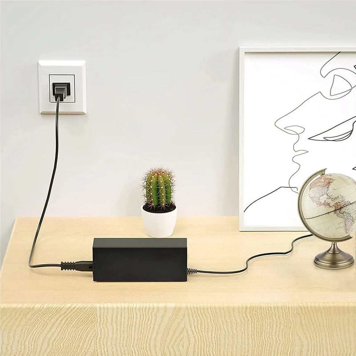 DC Supply 100S AC PSU Cord 100S-14 Battery 80R90073US Mains Laptop 14" Nuxkst Charger Lenovo 80R90074US 80R9 N3050 Power 80R90004US / Adapter Series PS Wall Home IdeaPad Global for Cable
