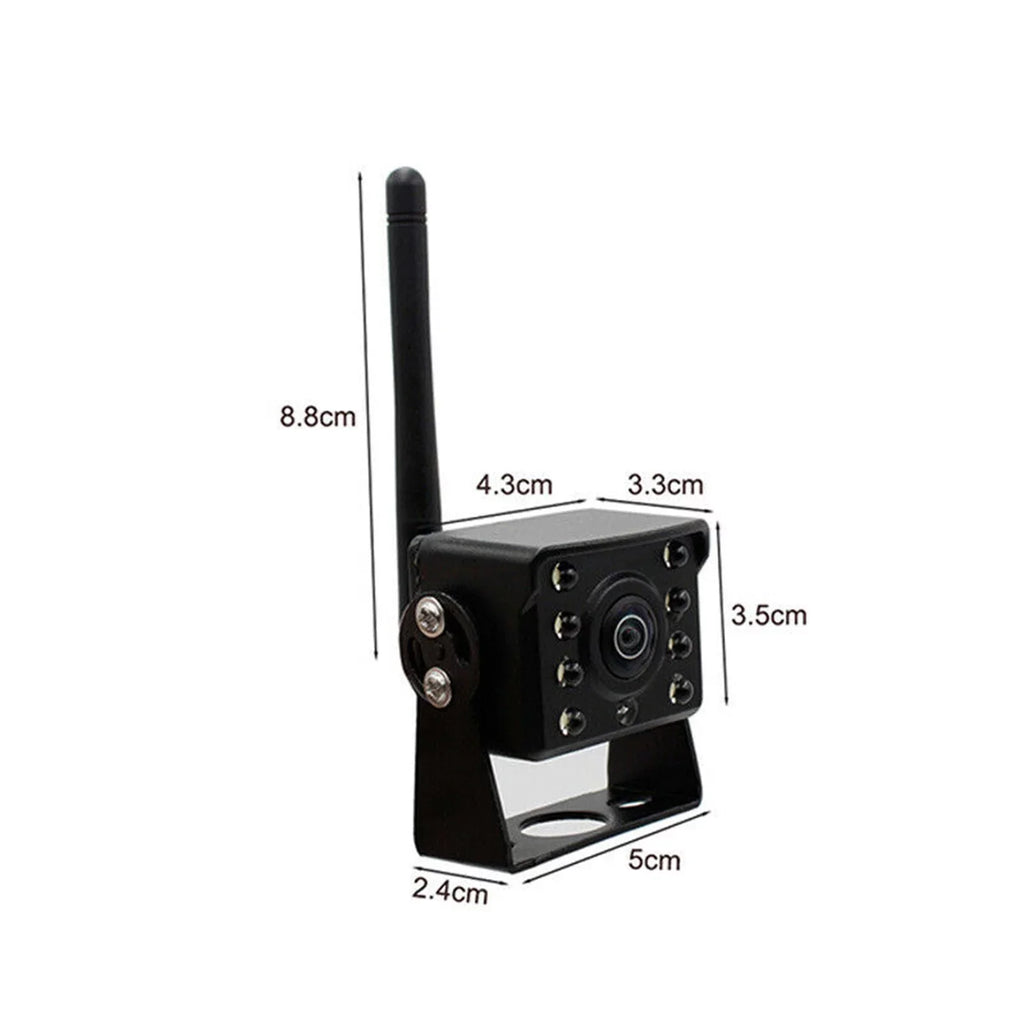~36V Reverse Car Camera Wireless IP67 Truck Reversing Night WiFi Wireless Camera, Waterproof HD Vision Rear LED Bus View Monitor Automobile Backup