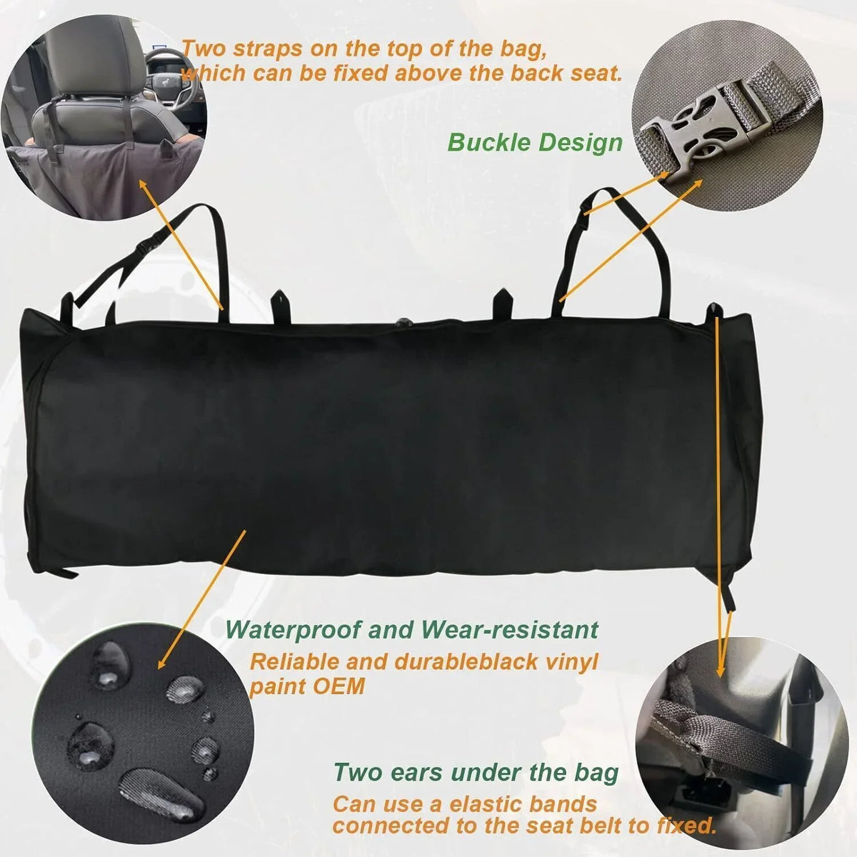 Storage Bag Bronco Window Soft 2021-2023 Top 600D Ford US 4-Door Accessories For