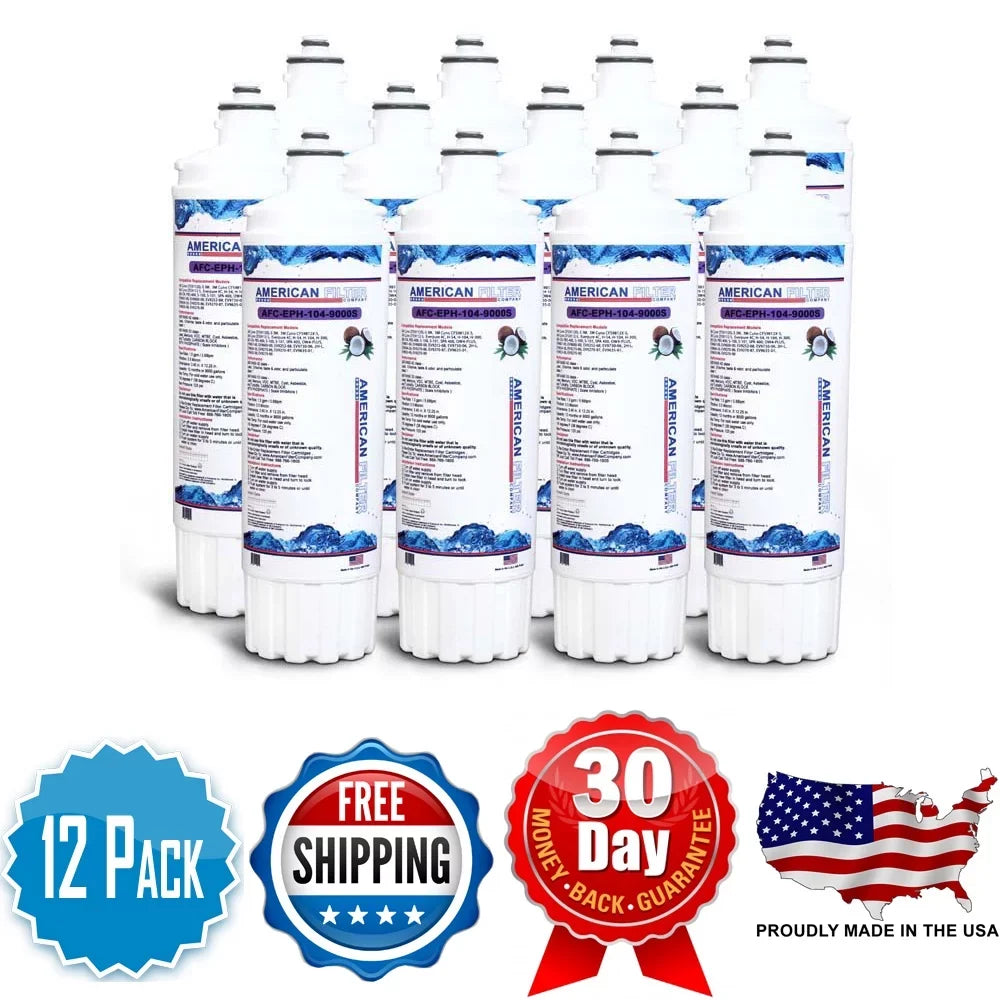AFC , in Made Water EverPure® AFC-EPH-104-9000S , - - # with , U.S.A. EV9618-36 Filters 12 Model Compatible Brand Filters