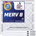 28.5x58x1 58 Size: Actual Filter Filter MERV Pleated 28.5 | | | x | Furnace Air King USA Filters IN 4-PACK A/C 8 MADE HVAC .75" x