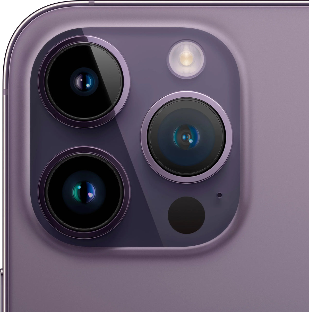 Apple Carrier Purple Max - - Pro 128GB Unlocked Deep 14 Pre-Owned iPhone (Good)