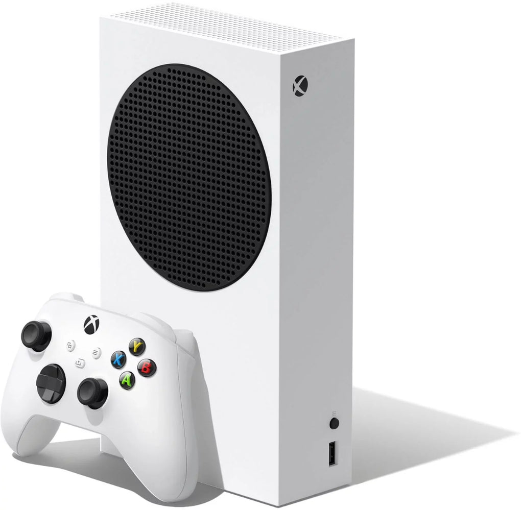 Microsoft with Drive Xbox Console Gaming Digital Series Solid 512GB Xbox Body All Mytrix Full Sticker-Eclipse State Console Skin White Wireless and S Controller