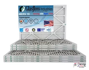 Made -Qty:4 Air Filter 15x30x1 MERV 29.5x7/8 Furnace in - 14.5 Glasfloss - inch) USA 10 - (Actual Size: x
