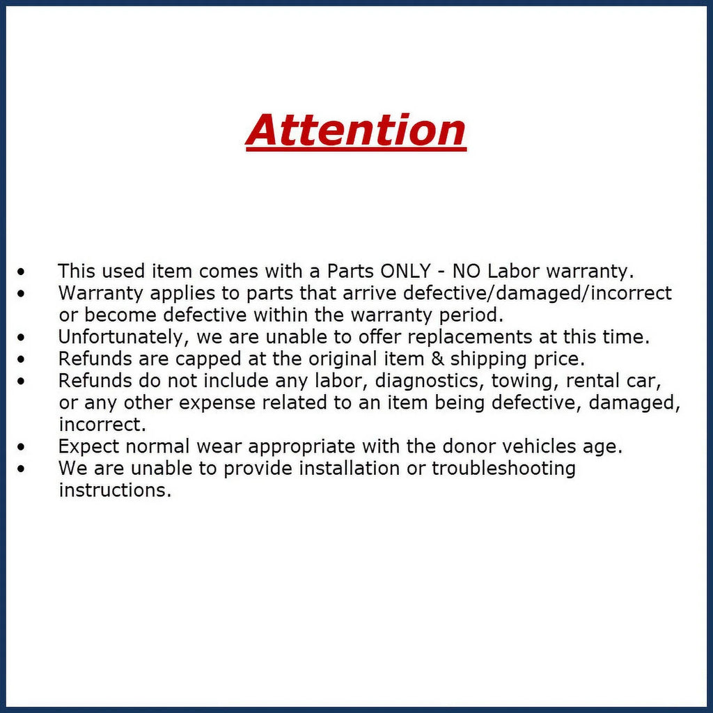 Screen Dash BMW 2016 2017 (Good) OEM Pre-Owned LG 10.25 750 Display Mounted Information CID