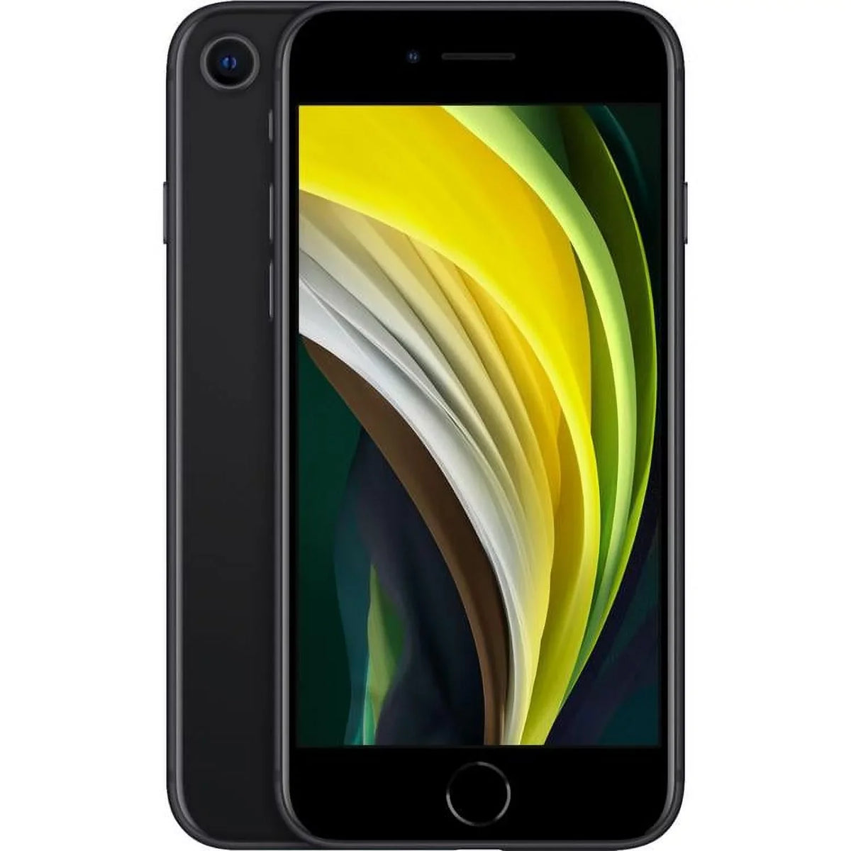 SE iPhone Black Gen) Carrier Unlocked - 64GB (2nd - Apple Pre-Owned (Fair)