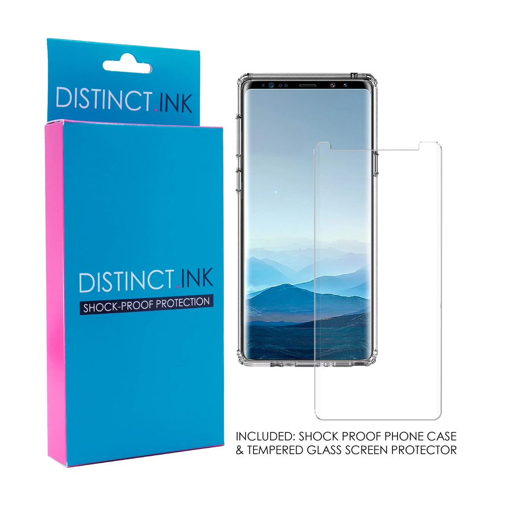 Acrylic Hybrid - Love Note 9 for DistinctInk Samsung Tempered Clear Shockproof - Cross Back, Glass - Leaves & Hope Faith, Bumper, Galaxy Screen & Protector TPU Case