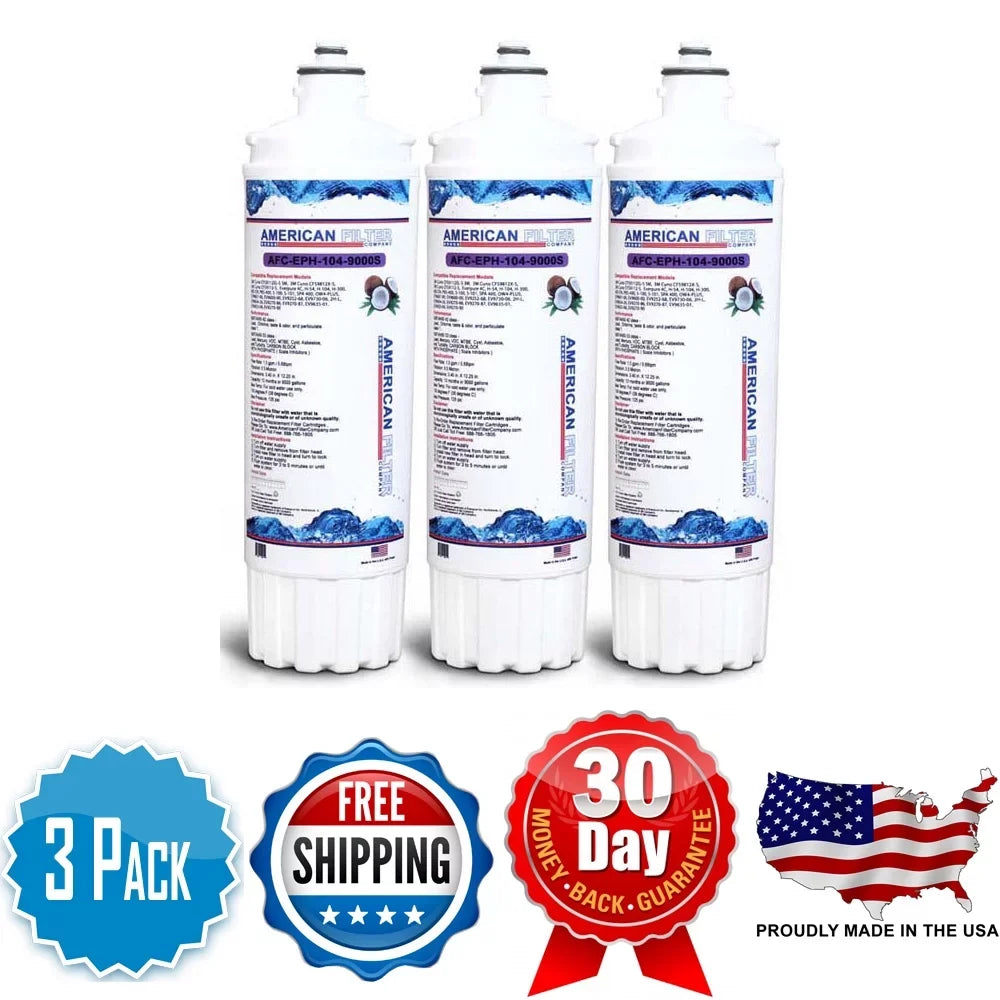 U.S.A. - Made Pentair® Water , Model 3 Compatible AFC-EPH-104-9000S in Filters # with Filters , EV927222 - , Brand AFC