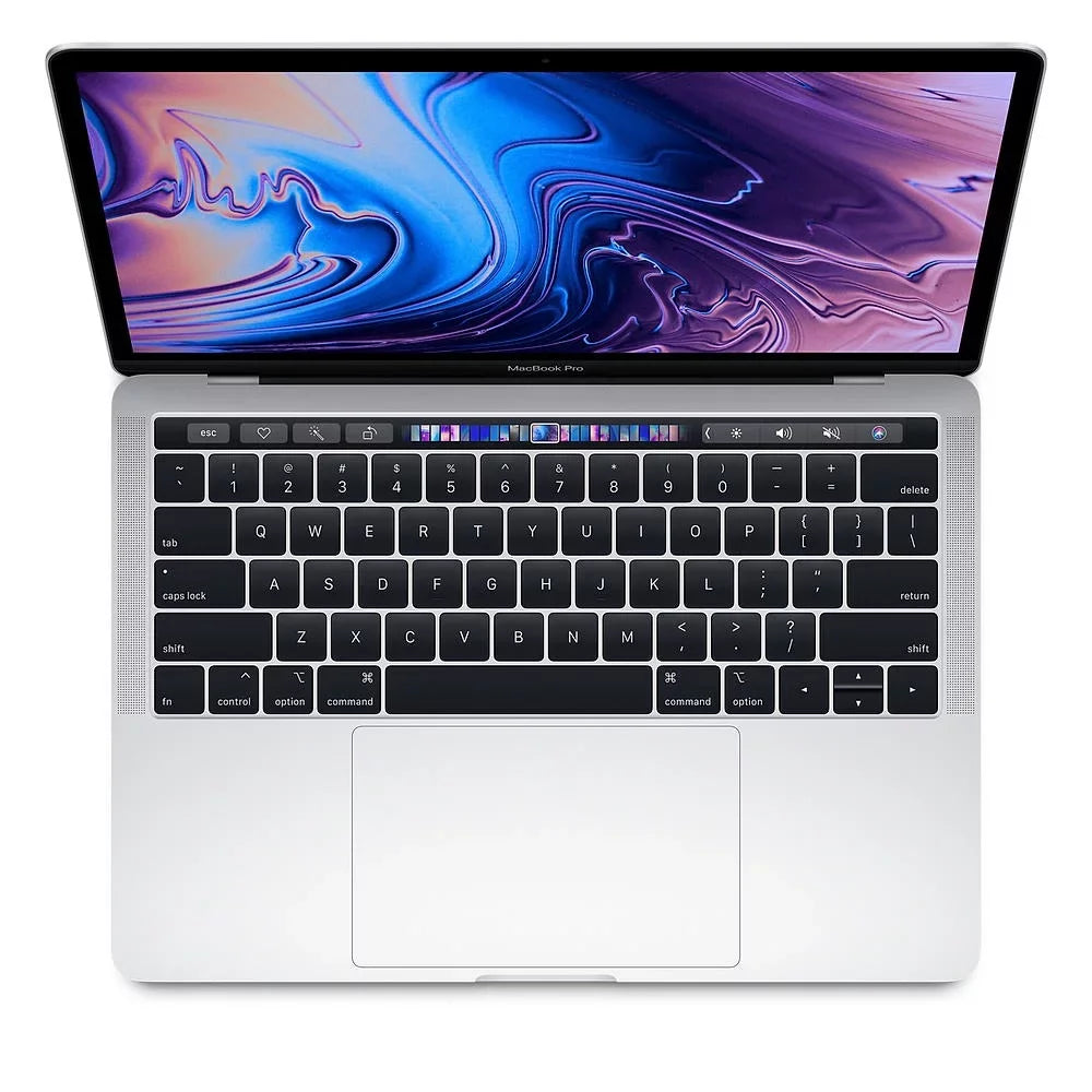 1.4Ghz MUHQ2LL/A 128GB 2560x1600 Adapter 8GB Dual Power Display Grade MacOS/Win (Retina, 10 Memory Core Parallels Excellent Pro SSD 13.3-inch Touch Macbook Quad Boot Pro (2019) i5 Bar) Silver,